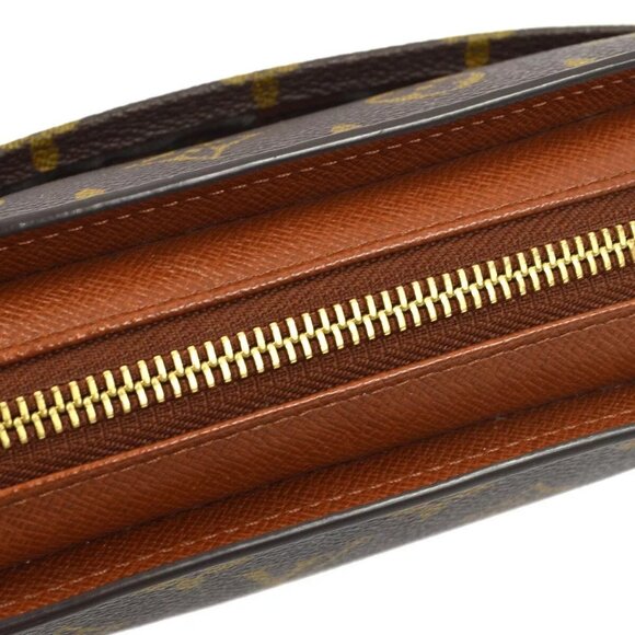 LOUIS VUITTON ORSAY CLUTCH HANDBAG MONOGRAM CANVAS - Picture 6 of 10